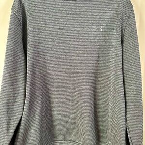 Under Armour Gray Striped Sweatshirt